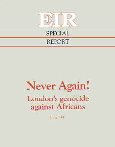 BOOK_Periodical_London's Genocide against Africans