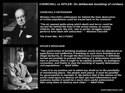 Churchill vs Hitler